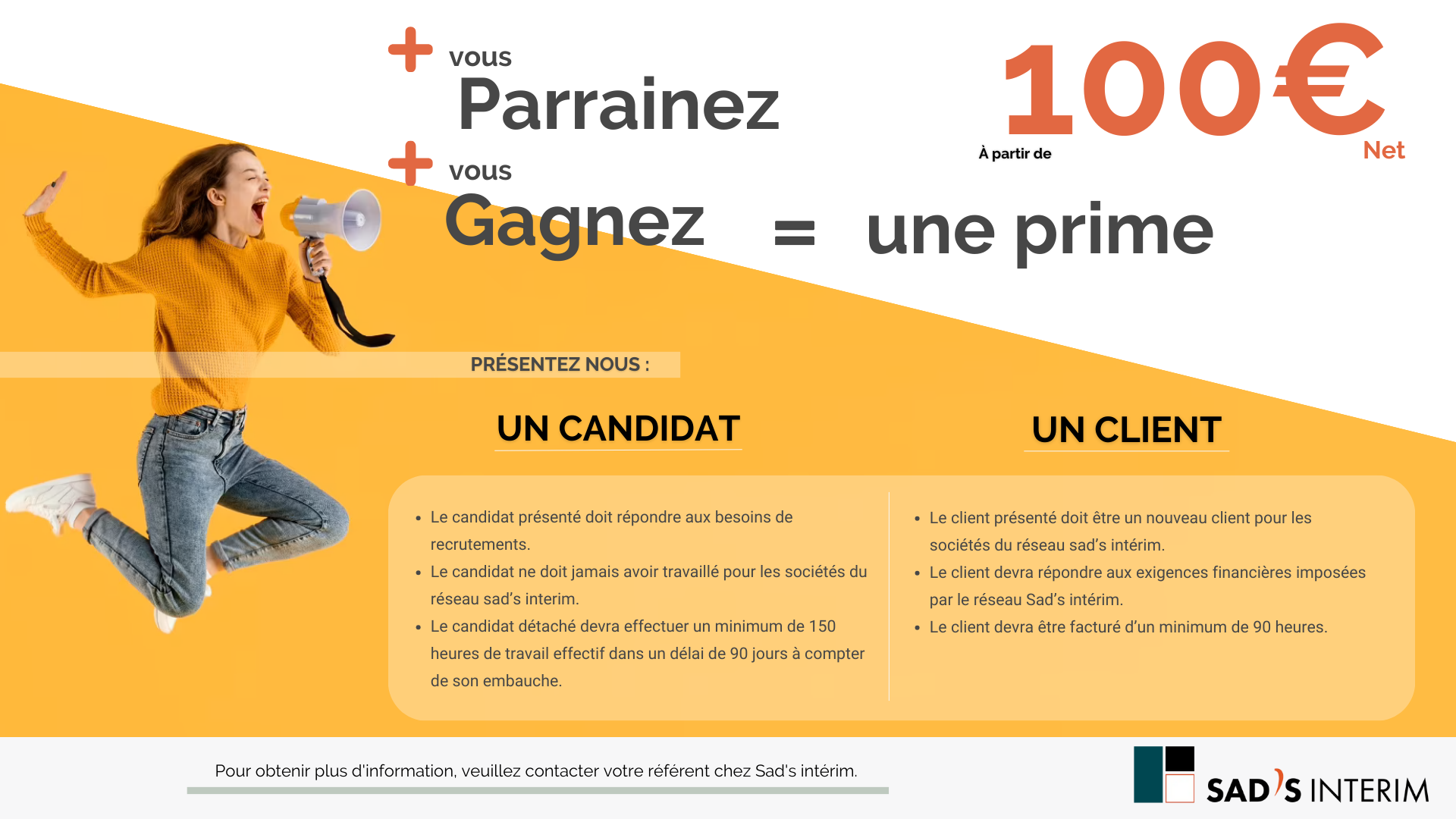 Création d'une affiche de parrainage