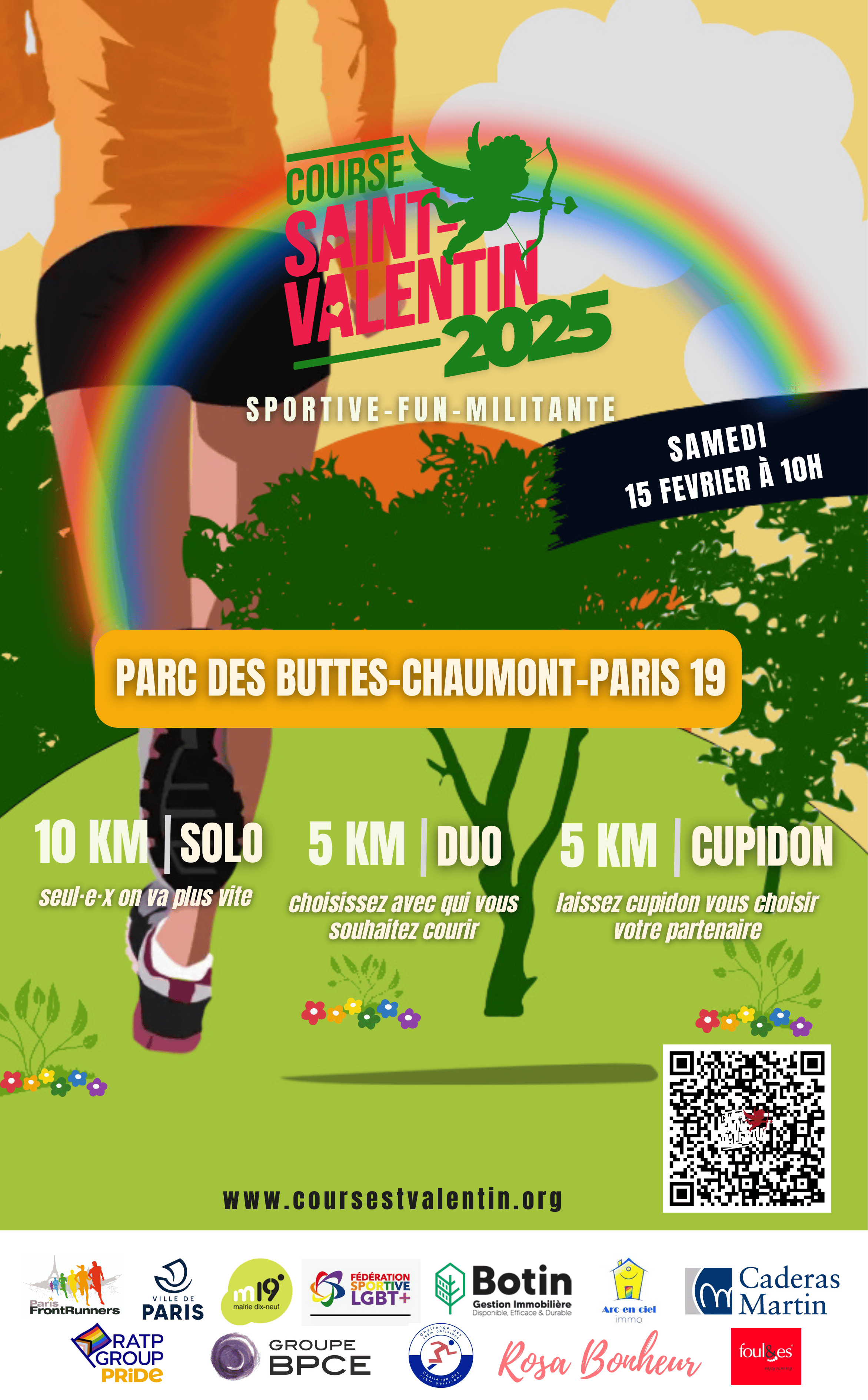 Course de la Saint-Valentin 2025 – Front Runners Paris